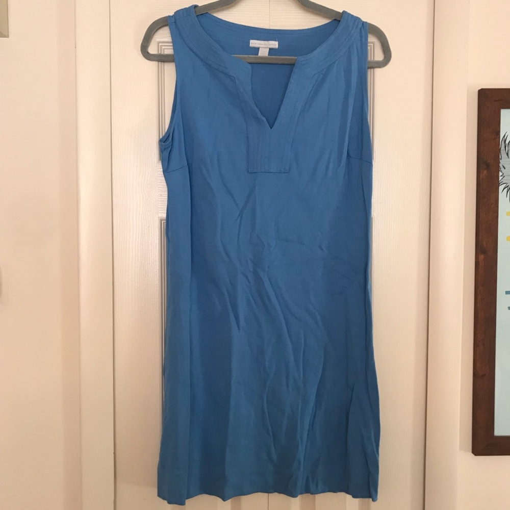 New York & Company split-neck shift dress, medium